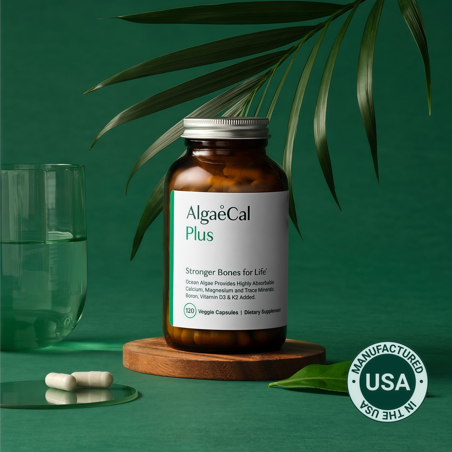 ALGAECAL Plus Calcium Vitamin 120 Caps